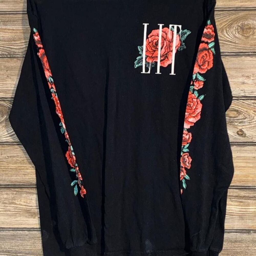 POPULAR POISON "LIT" LONG SLEEVE TEE